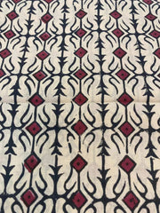 Indian Block Print, indian cotton, Hand stamped printing, by the yard, Indian Fabric, Peace Block Print Fabric, sewing and quilting fabric 5 - Rohiyaan